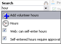 Searching for fields and tools from the Profile Editor