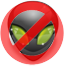 Icon: no aliens!